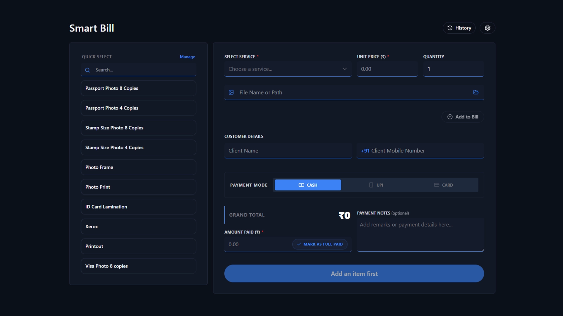 Professional Finance